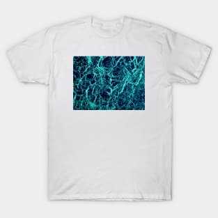 Turquoise Marble Texture T-Shirt